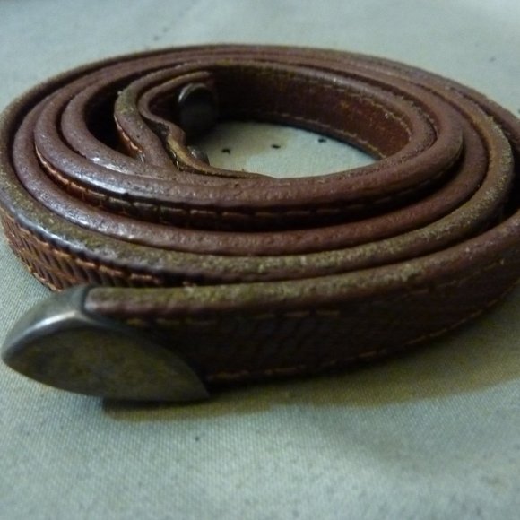Barry Klesalstein Cord New York  Lizard Skin Belt Good Condition 42\